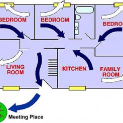Practice an escape plan from every room in the house.